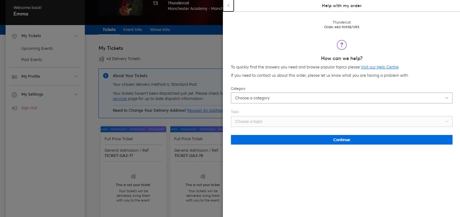 How To Contact Us Ticketmaster Help